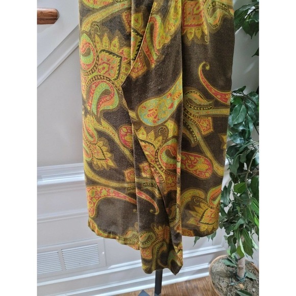 Sara Isabella Women's Multicolor Floral Acrylic Blend Knee Length Skirt Size 12 - Picture 2 of 10